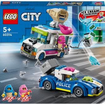 LEGO City 60314 Policejní honička se zmrzlinářským vozem