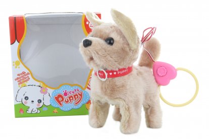 Lamps 86614 Pejsek hnědý na kabel