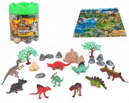 MAC TOYS  Dinosauři set 24ks