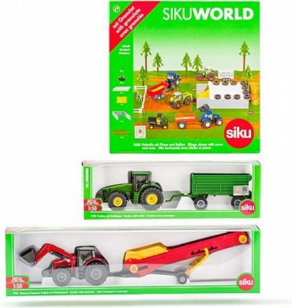 SIKU Farmer - Set zemědělské stroje B,1:50