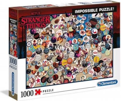 Clementoni Puzzle 1000 dílků Impossible - Stranger Things