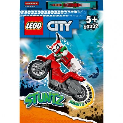 Lego City 60332  Škorpioní kaskadérská motorka