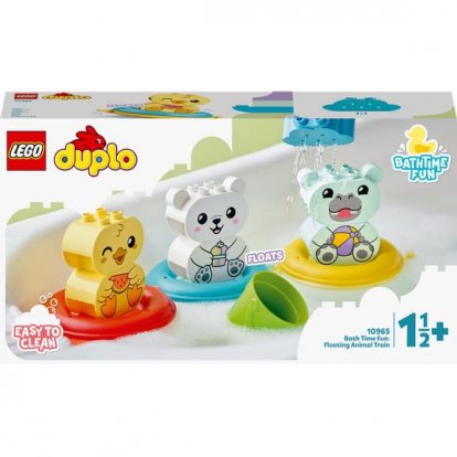 Lego Duplo 10965 Legrace ve vaně: Plovoucí vláček se zvířátky