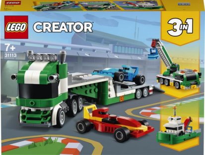 Lego Creator 31113 Kamion pro přepravu závodních aut