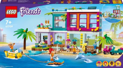 Lego Friends 41709 Prázdninový domek na pláži