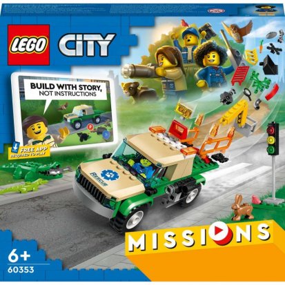 Lego City 60353 Záchranné mise v divočině