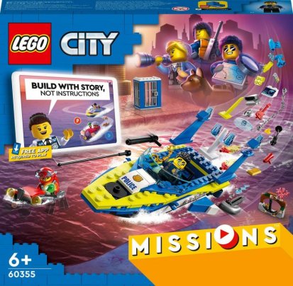 Lego City 60355 Mise detektiva pobřežní stráže