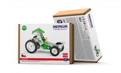 Merkur 052 - dragster, 137 dílů