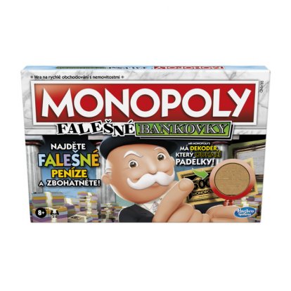 Hasbro MONOPOLY FALEŠNÉ BANKOVKY