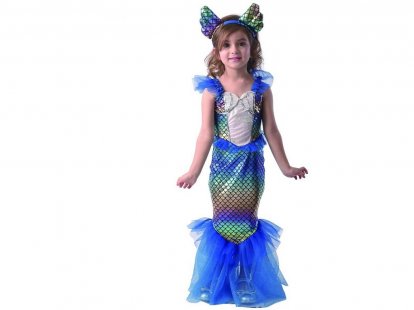 Made Šaty na karneval - mořská panna, 80 - 92 cm