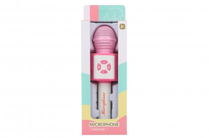 Lamps Mikrofon na baterie růžový