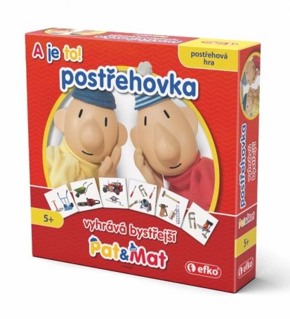 Efko Pat a Mat Postřehovka - postřehová hra