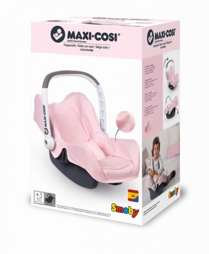 Smoby Autosedačka Maxi-Cosi pro panenky světle růžová