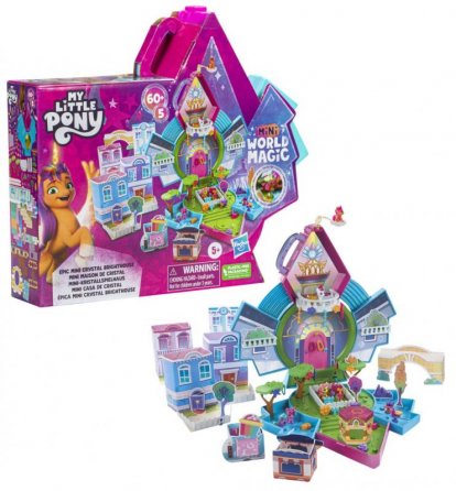 Hasbro MY LITTLE PONY MINIWORLD HRACÍ SADA S DOMEČKY