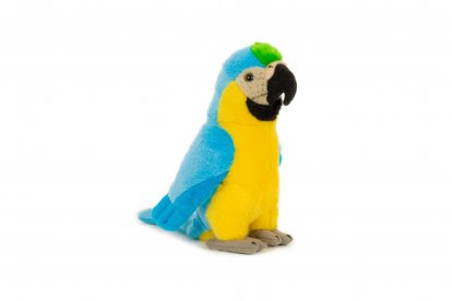 Lamps Plyš Papoušek modro-žlutý 20 cm
