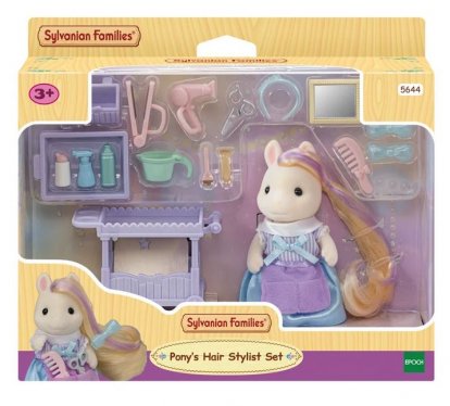 Sylvanian family Poník s vlasy v kadeřnictví