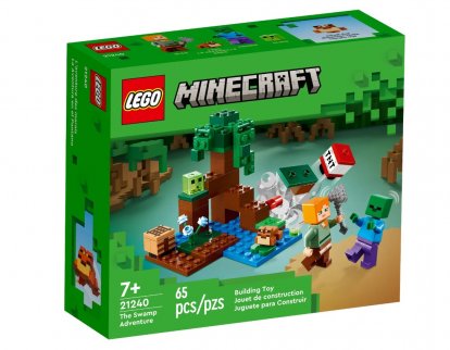 LEGO Minecraft 21240 Dobrodružství v bažině