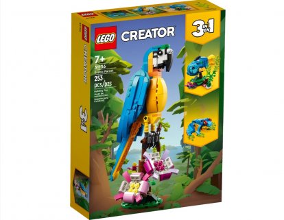 LEGO Creator 3v1 31136 Exotický papoušek