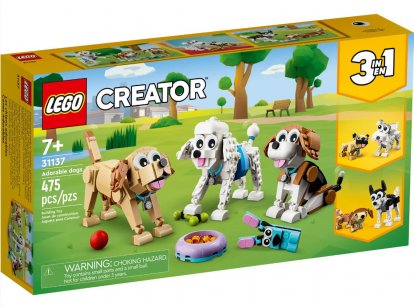 LEGO Creator 3v1 31137 Roztomilí pejsci