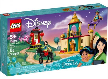 LEGO Disney princezny 43208 Dobrodružství Jasmíny a Mulan