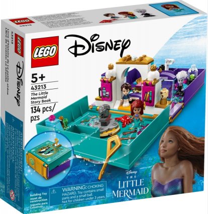 LEGO Disney 43213 Malá mořská víla a její pohádková kniha