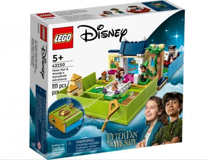 LEGO Disney 43220 Petr Pan a Wendy a jejich pohádková kniha dobrodružství