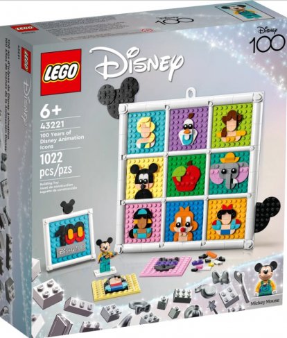 LEGO Disney 43221 100 let oblíbených animovaných postav Disney