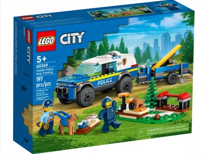 LEGO City 60369 Mobilní cvičiště policejních psů