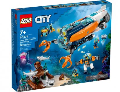 LEGO City 60379 Hlubinná průzkumná ponorka