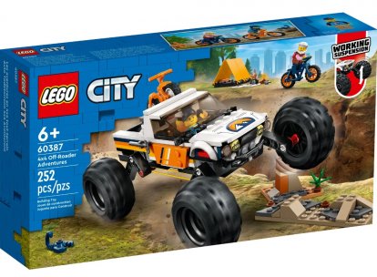 LEGO City 60387 Dobrodružství s teréňákem 4x4