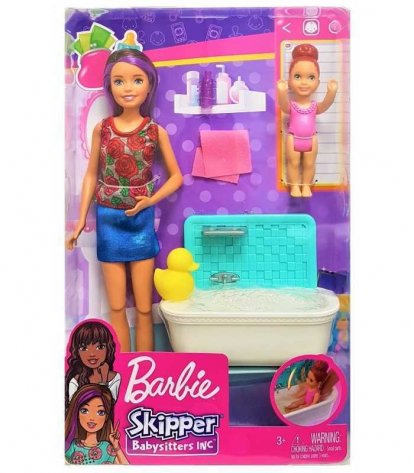 Mattel Barbie chůva herní set