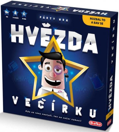 Efko Hvězda večírku - společenská party hra