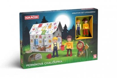 Efko Igráček Perníková chaloupka - kreativní set s pohádkou