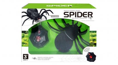 Pavouk černá vdova na ovládání