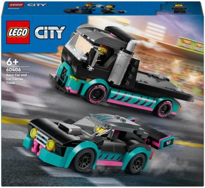 Lego City 60406 Kamión se závodním autem