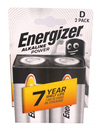 Energizer Alkaline Power D 2ks