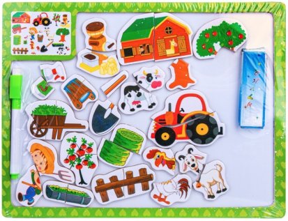 Magnetická tabule, stíratelná za sucha 30x23 cm