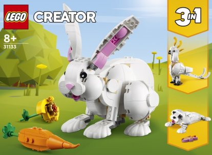 LEGO Creator 3 v 1 31133 Bílý králík