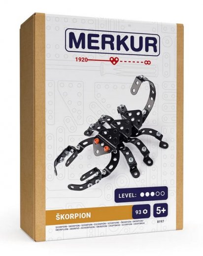 Merkur - Broučci – Škorpion, 93 dílků