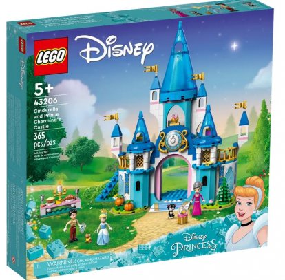 Lego Disney Princess 43206 Zámek Popelky a krásného prince