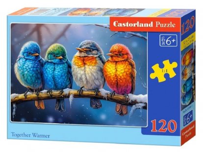 Puzzle Castorland 120 dílků - Together Warmer