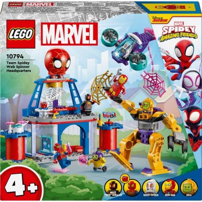 LEGO Marvel 10794 Pavoučí základna Spideyho týmu