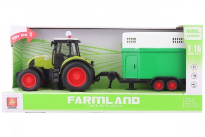 Lamps Traktor s přívěsem na koně baterie