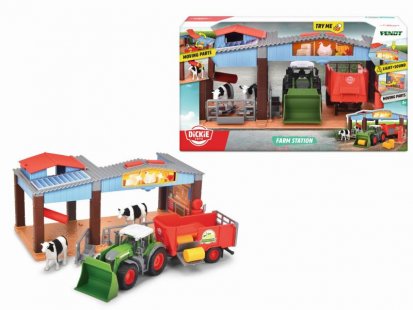 Dickie Farm Farma s traktorem Fendt