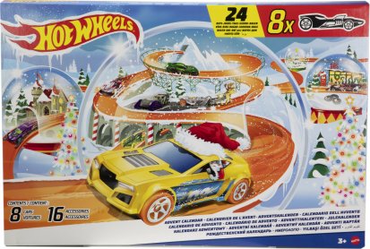 Mattel Hot Wheels ADVENTNÍ KALENDÁŘ 2024