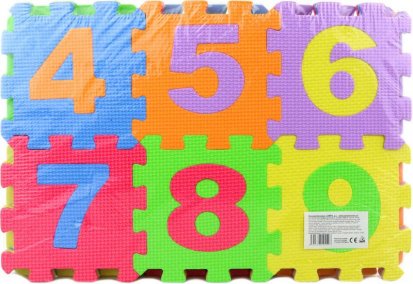 Lamps Pěnové puzzle 36 ks čísla a písmena