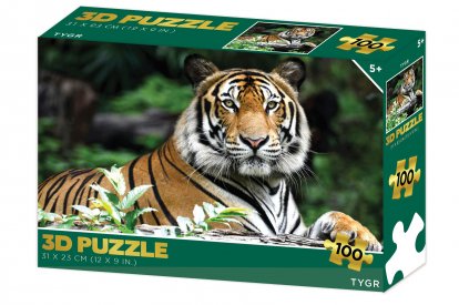 Lamps Puzzle 3D - Tygr
