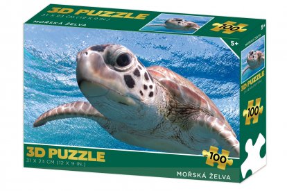 Lamps Puzzle 3D - Želva mořská