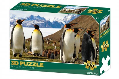 Lamps Puzzle 3D - Tučňáci