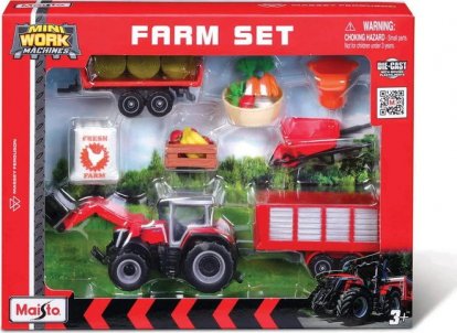 Maisto - Farmářský set, Massey Ferguson